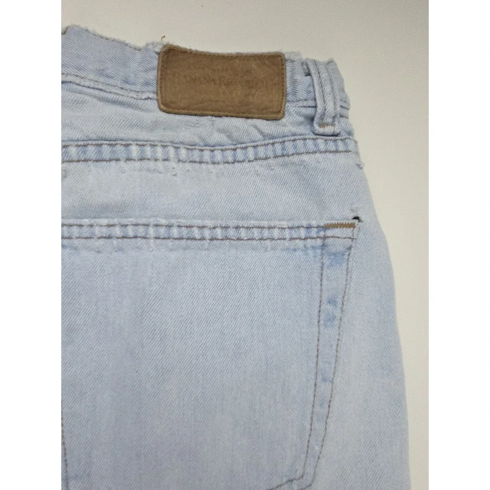 Men's‎ Vintage Banana Republic Acid Wash Straight Leg Distressed 32/30 Cotton